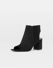 Stradivarius Black Open Toe Sandals - Img 2