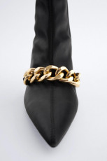 Zara Ankle Boots With Chain - Img 2