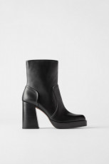 Zara PlatformAnkleBoots - Img 1