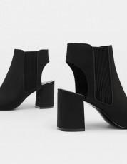 Stradivarius Black Open Toe Sandals - Img 4