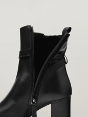 MASSIMO DUTTI Botine Tacon Hebilla Piso - Img 6