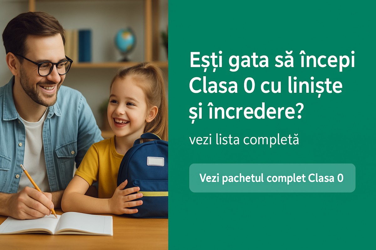 Ghidul complet pentru părinți care pregătesc Clasa 0: 30 de idei care te scapă de stres și te ajută să fii cu adevărat pregătită