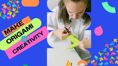 De ce este important să dezoltăm creativitatea copiiilor? - Tehnica Origami