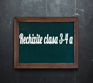 Necesar rechizite CLASA a IV-a