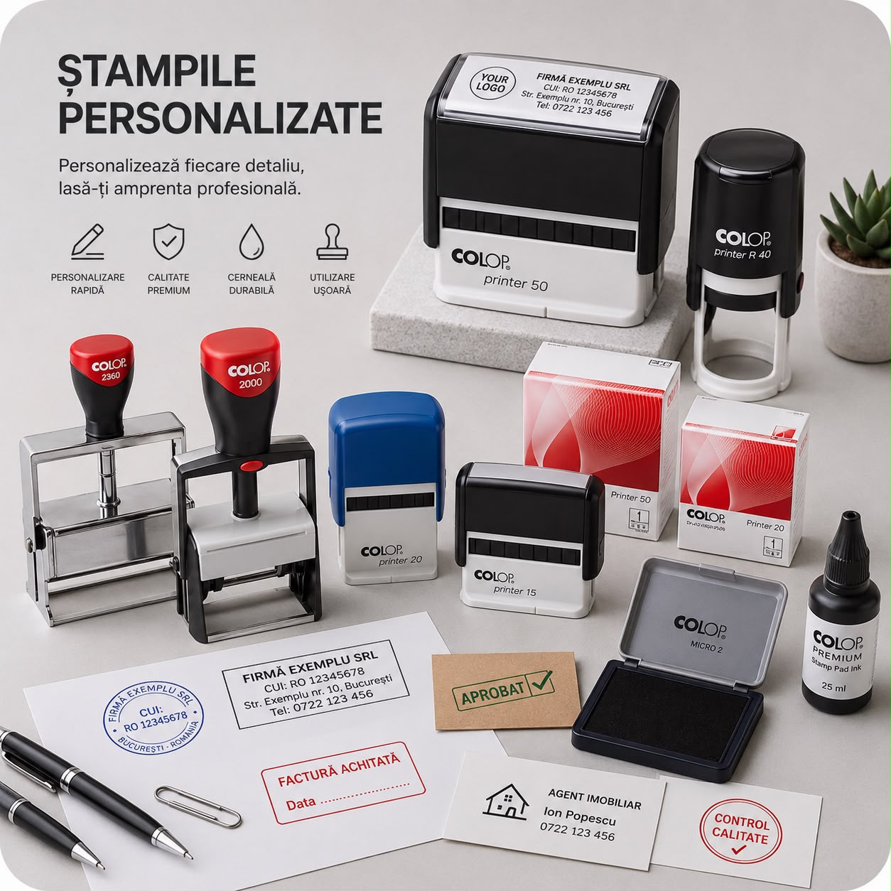 Ștampile personalizate