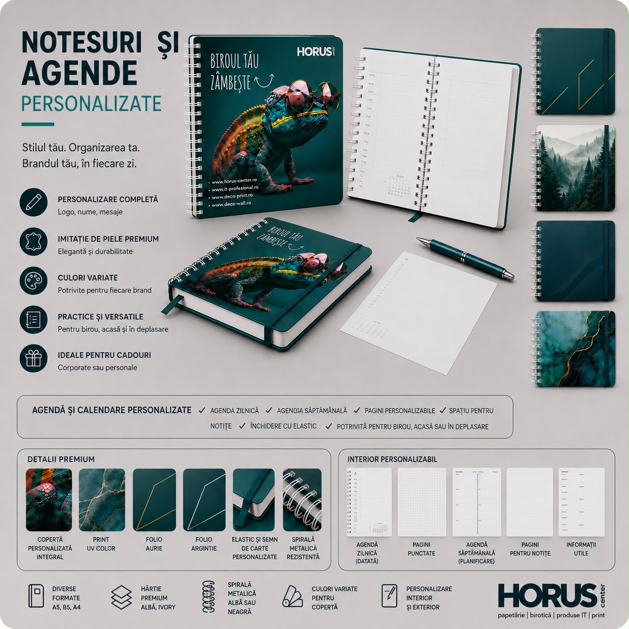 Agende personalizate