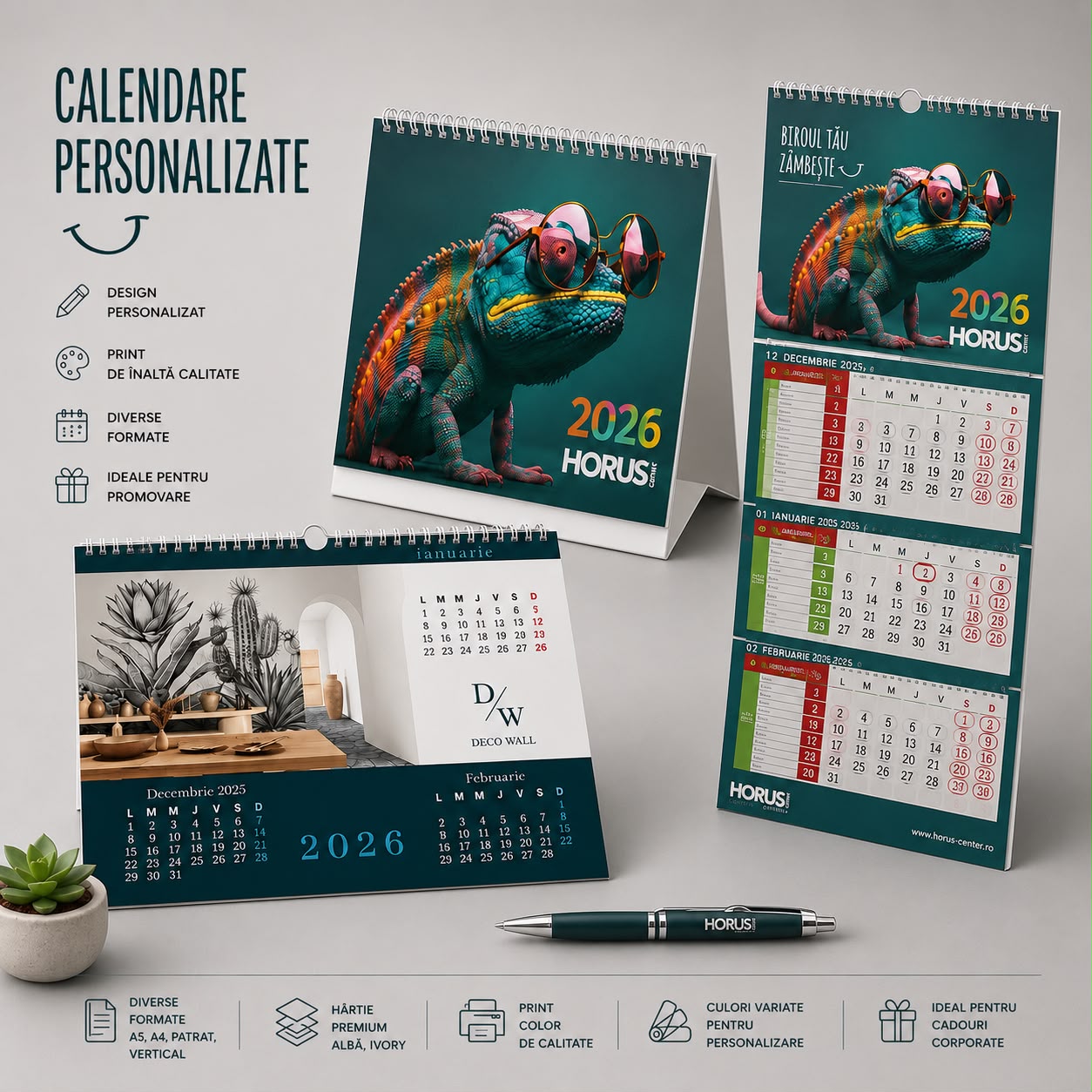 Calendare personalizate