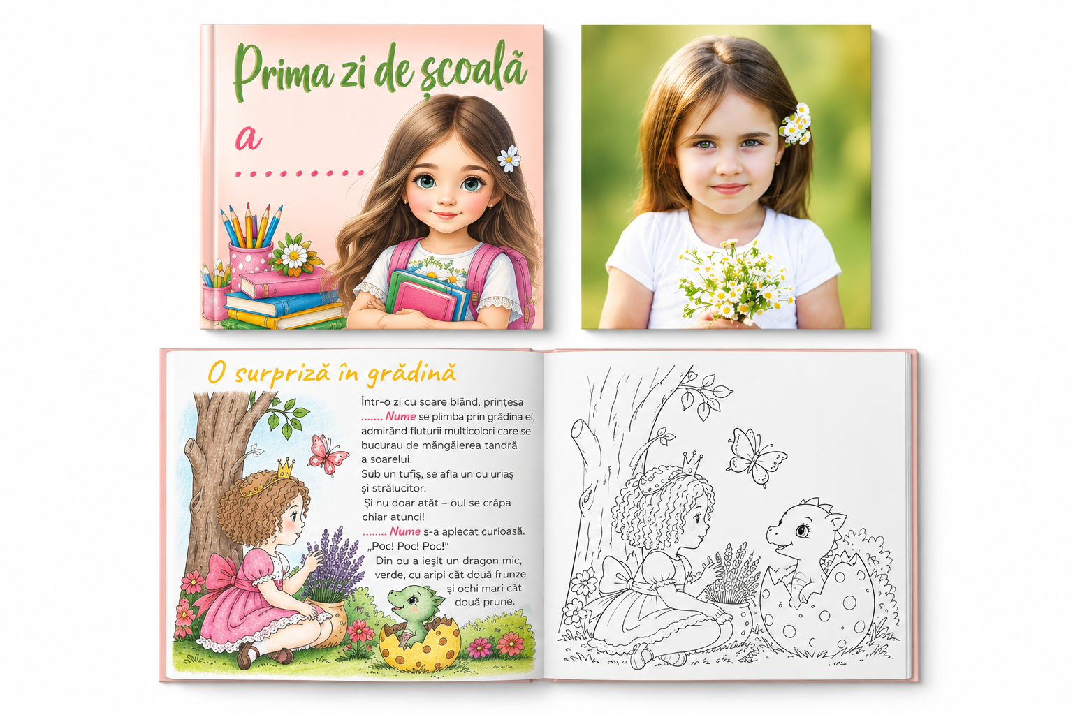 Cărți de povești personalizate