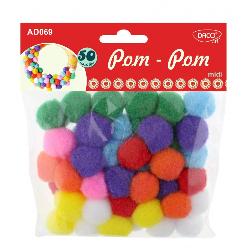 Accesorii craft pom pom midi