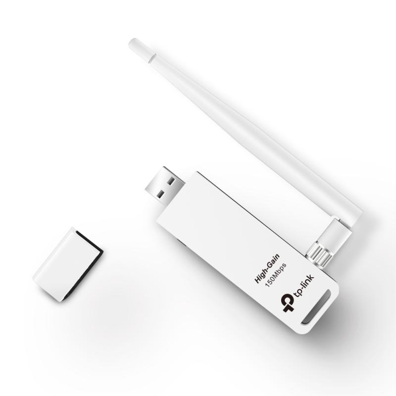 Adaptor wireless TP-Link, N150 HIGH GAIN, USB2.0, antena detasabila 4dBi, Realtek RTL8188EUS-VG-CG, - 3 | YEO
