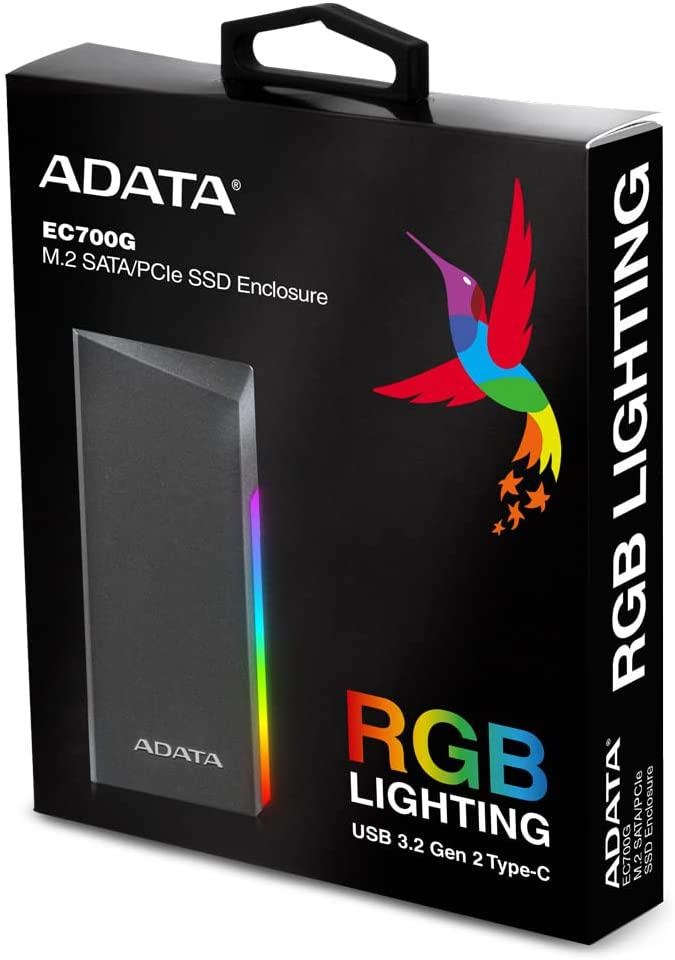 ADATA Rack Extern SSD/HDD EC700G USB3.2 - 2 | YEO