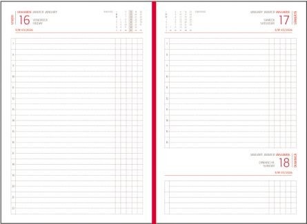 Agendă datată Ego Basic, A5, 360 pagini, 130 g/mp - 3 | YEO