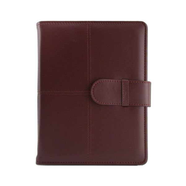 Agendă de lux cu clapă Bluette, 15 x 21 cm - 4 | YEO