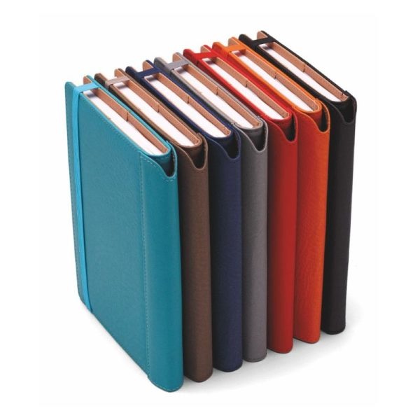 Agendă de lux cu elastic Borneo, 17 x 24 cm