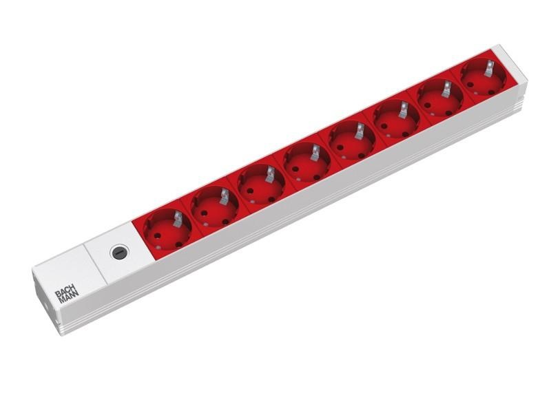 BM IT PDU power strip 8x socket 1U - 2 | YEO