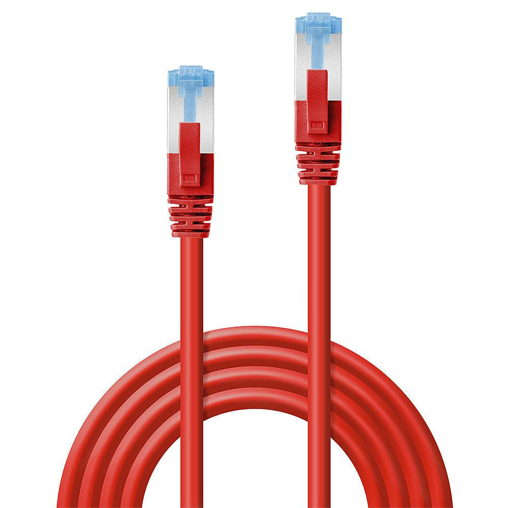 Cablu Lindy 1m Cat.6A S/FTP LSZH Network Cable, Red RJ45, M/M, 500MHz, Copper Technical details Connectors - 1 | YEO