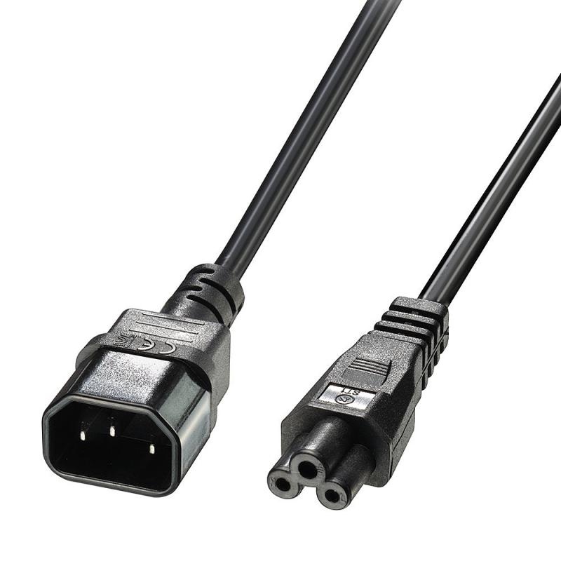 Cablu Lindy C5 to C14 1m negru - 1 | YEO