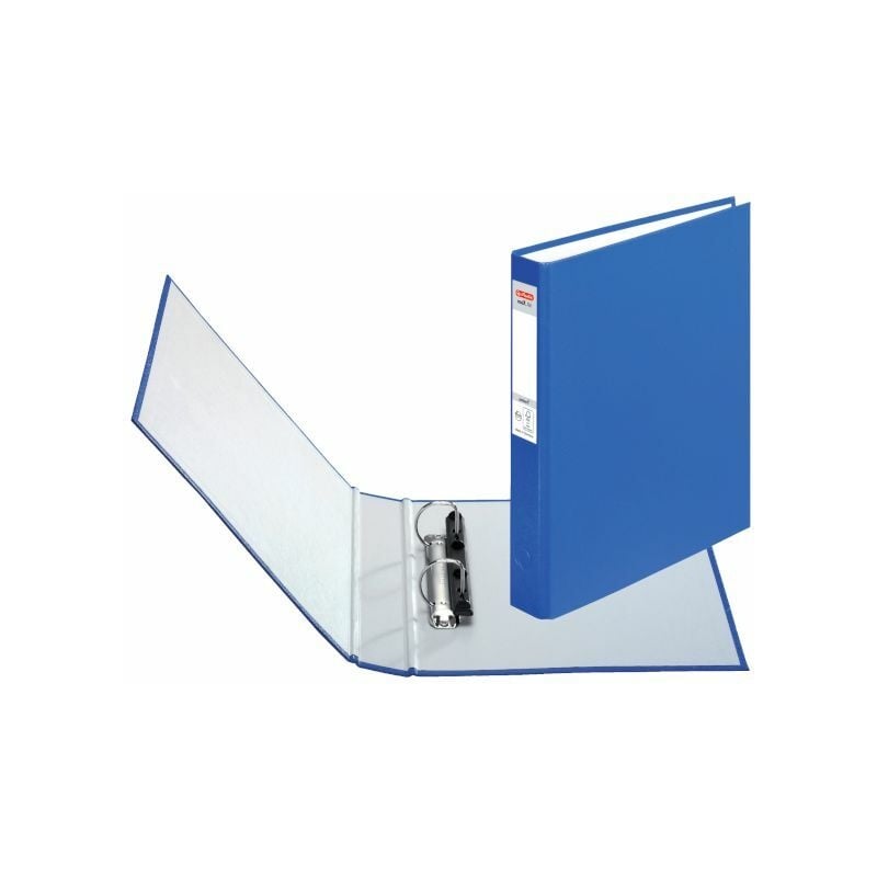 Caiet mecanic Herlitz A5 2 inele albastru