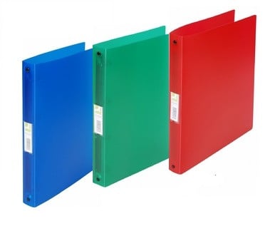 Caiet mecanic Q-Connect A4 4 inele 25mm coperti flexibile