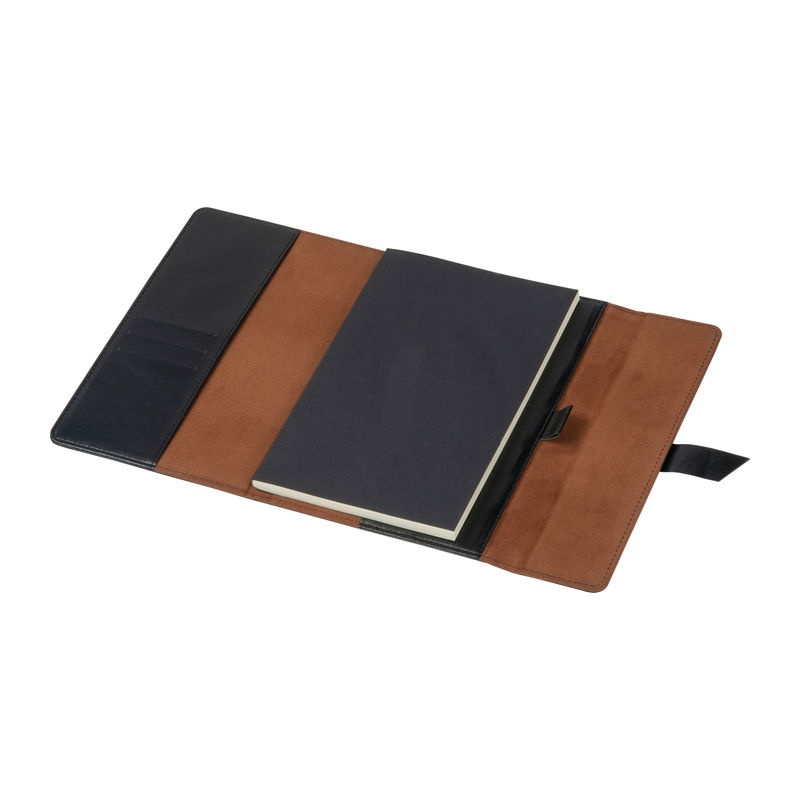 Caiet notes cu copertă din piele artificială Macma, A5, 160 file - 2 | YEO