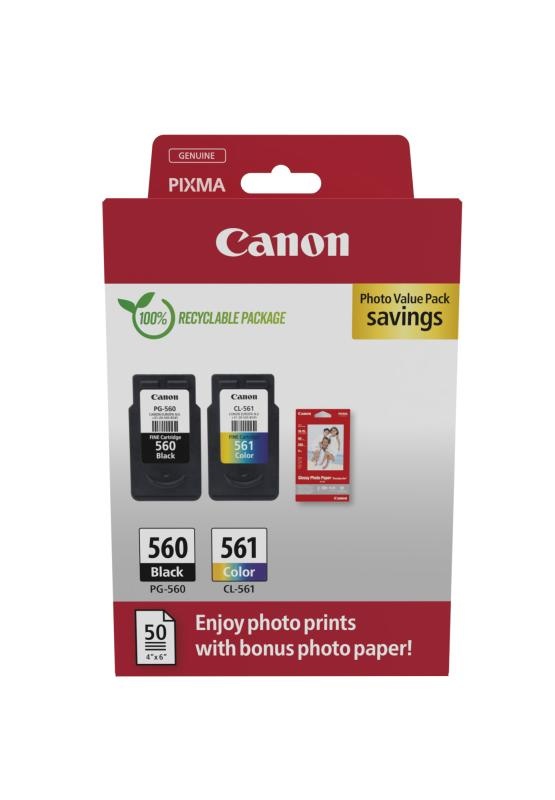 CANON PG-560/CL561 PHOTO VALUE PACK - 3 | YEO