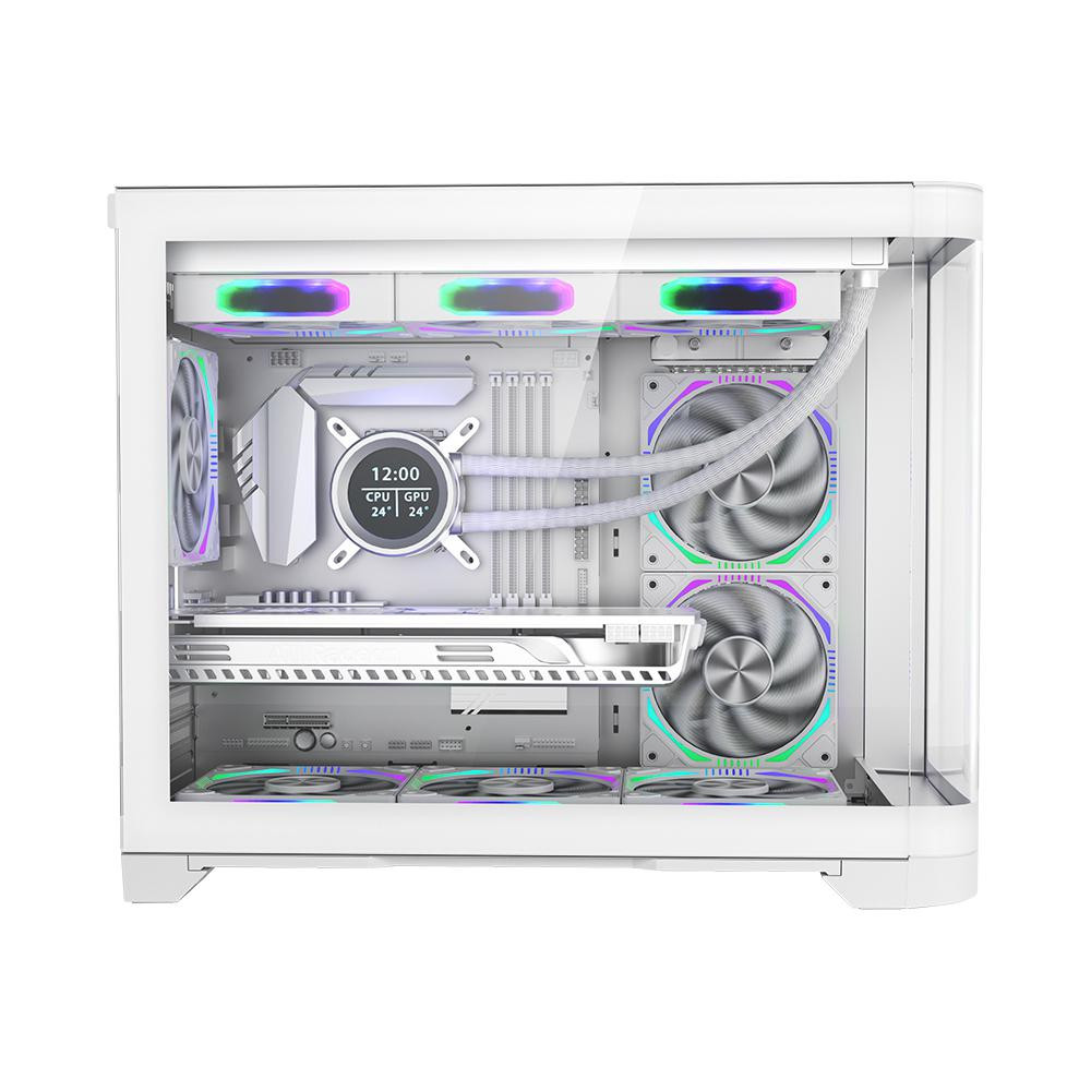 Carcasa 1STPLAYER Gaming UV6 WHITE - 3 | YEO
