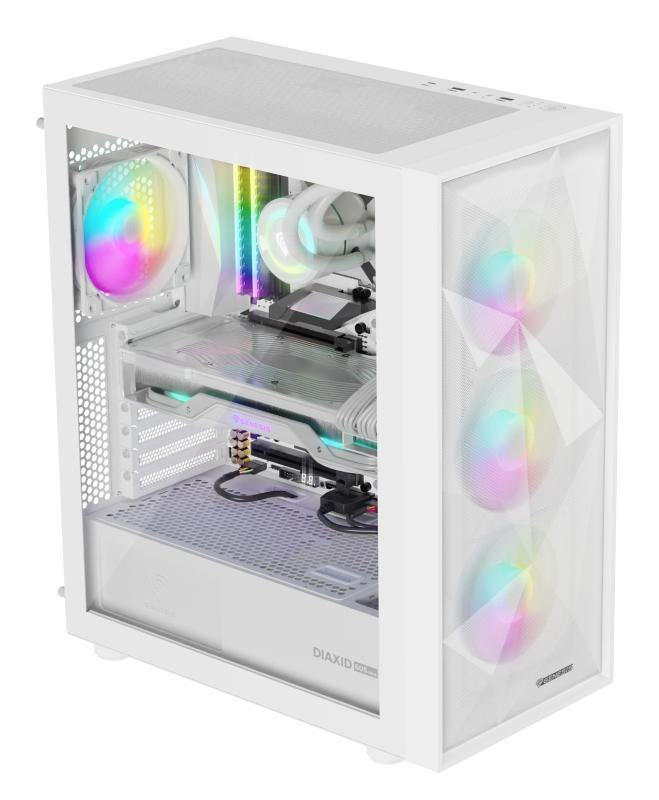 Carcasa GENESIS DIAXID 605 ARGB MIDTOWER - 1 | YEO