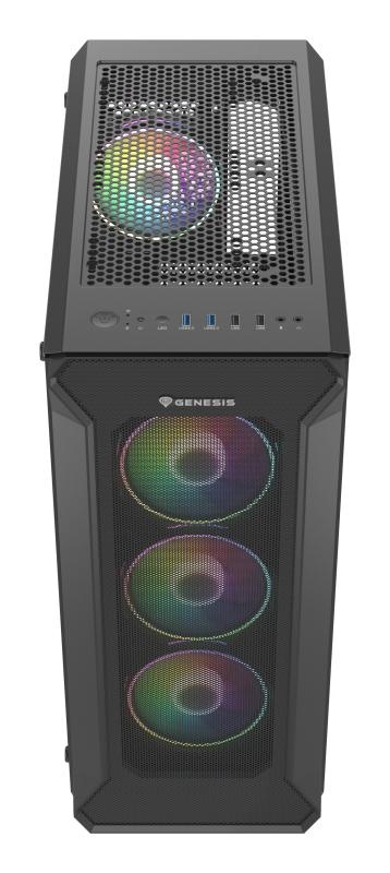 Carcasa GENESIS IRID 505 ARGB V2 MID BLA - 3 | YEO