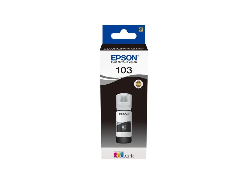 Cartus cerneala Epson 103 ECOTANK , black, capacitate 70ml, pentru L1110, L1110 CIS, L1110 MEAF, L3100 - 2 | YEO