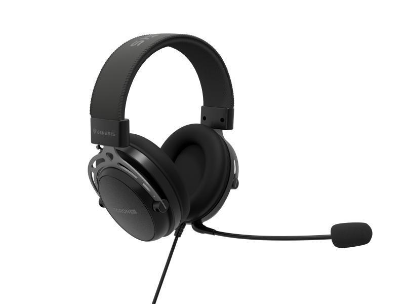 Casti cu fir Genesis Toron 301 negru - 3 | YEO
