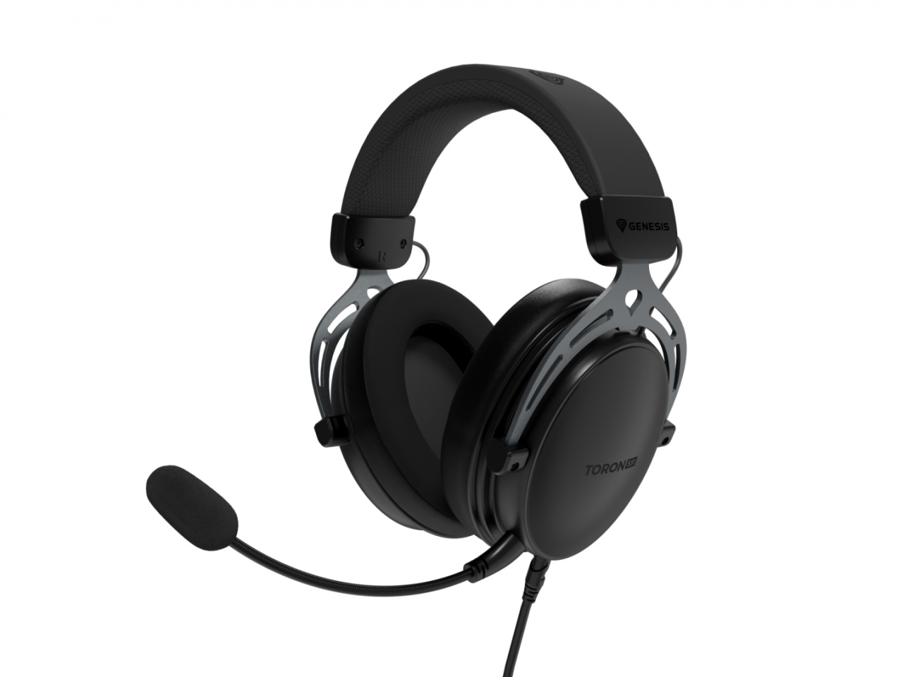Casti cu fir Genesis Toron 531 negru