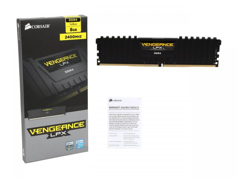 CR DDR4 8GB 2400 CMK8GX4M1A2400C14 - 2 | YEO