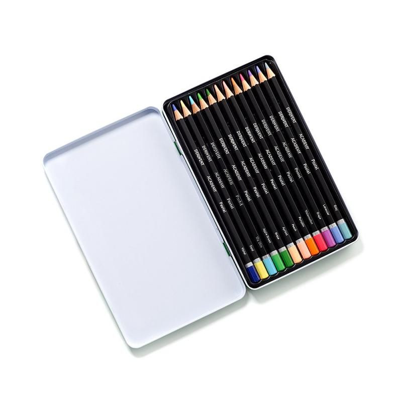 CREIOANE COLORATE 12 CULORI CUTIE METAL DERWENT ACADEMY - 3 | YEO