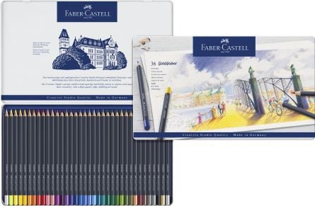 CREIOANE COLORATE 36 CULORI GOLDFABER CUTIE METAL FABER-CASTELL - 2 | YEO