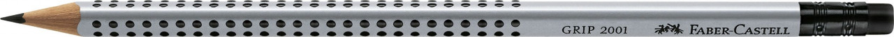 Creion grafit B cu gumă Faber-Castell grip 2001 - 1 | YEO