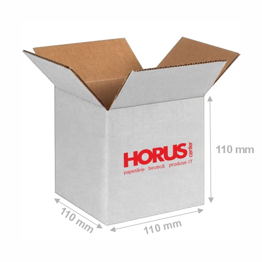 Cutie carton dreaptă 360 GR CO3 (110x110x110mm) - 1 | YEO