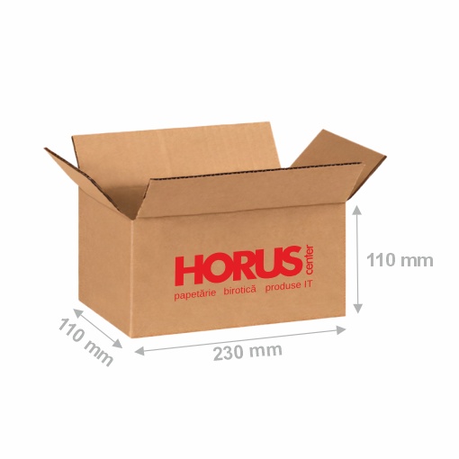 Cutie carton dreaptă 360 GR CO3 (230x110x110mm)