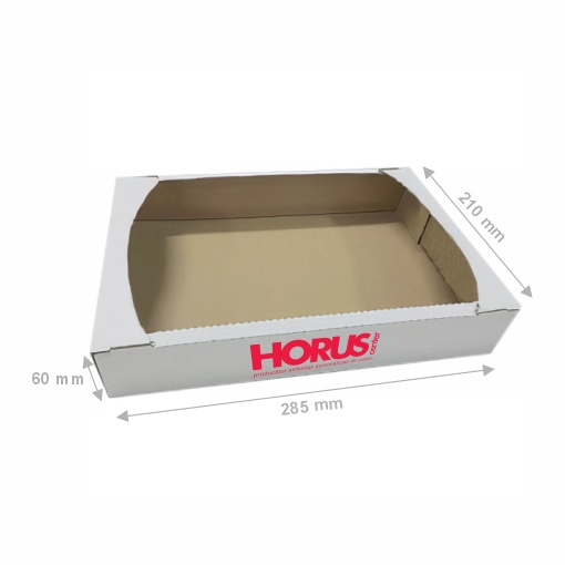 Cutie carton lădiță, 285x210x50 mm - 1 | YEO