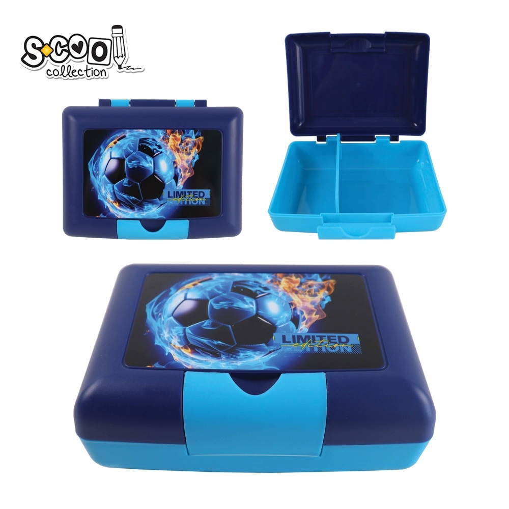 Cutie sandwich compartimentată, S-COOL Limited Edition, 900ml, 17.5x13x6 cm