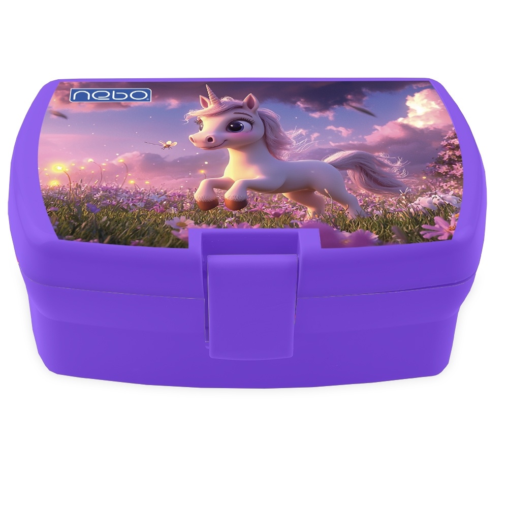 Cutie sandwich Nebo, mov, 16.5x14x6.5 cm - 1 | YEO