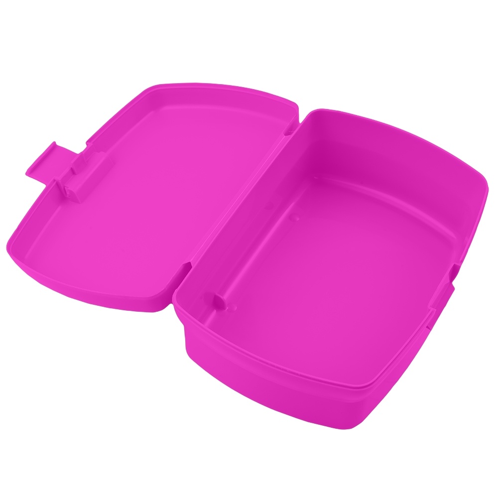 Cutie sandwich Nebo, roz, 16.5x14x6.5 cm - 3 | YEO