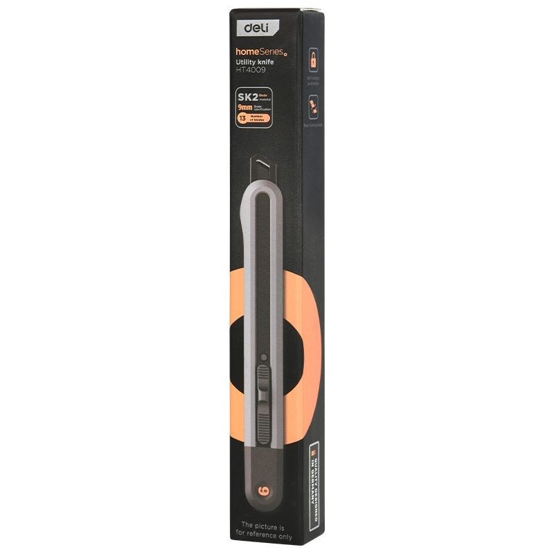 Cutter mediu Deli home series, negru - 1 | YEO