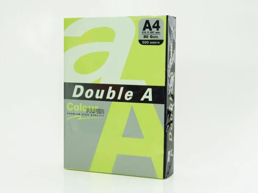 Hârtie color pentru copiator Double A, neon, 500coli/top, A4, 75g/mp - 2 | YEO