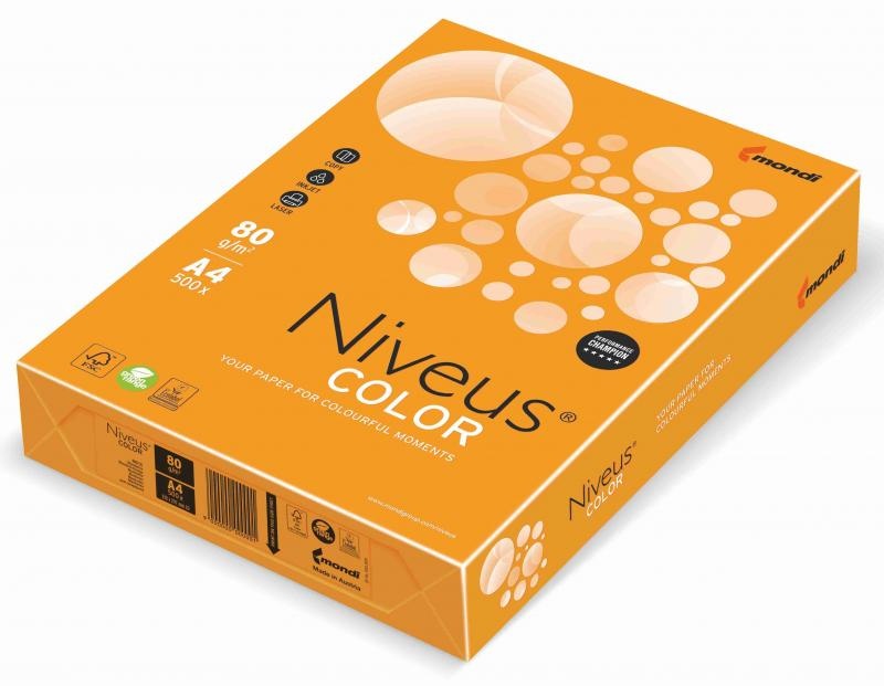 Hârtie color pentru copiator Niveus A4, 80g/mp, 500/top - 2 | YEO
