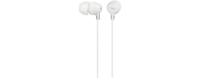 HEADPHONES SONY MDR-EX15 AP WHITE - 2 | YEO