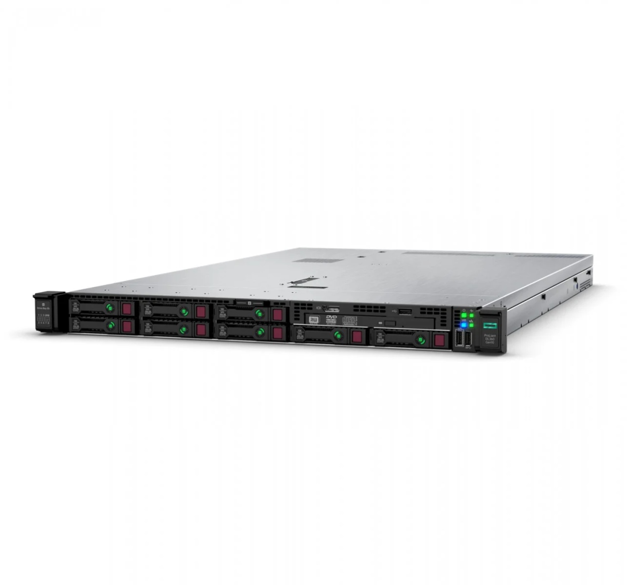 HPE ProLiant DL360 Gen10 4208 2.1GHz 8-core 1P 32GB-R MR416i-a 8SFF BC 800W PS Server - 1 | YEO