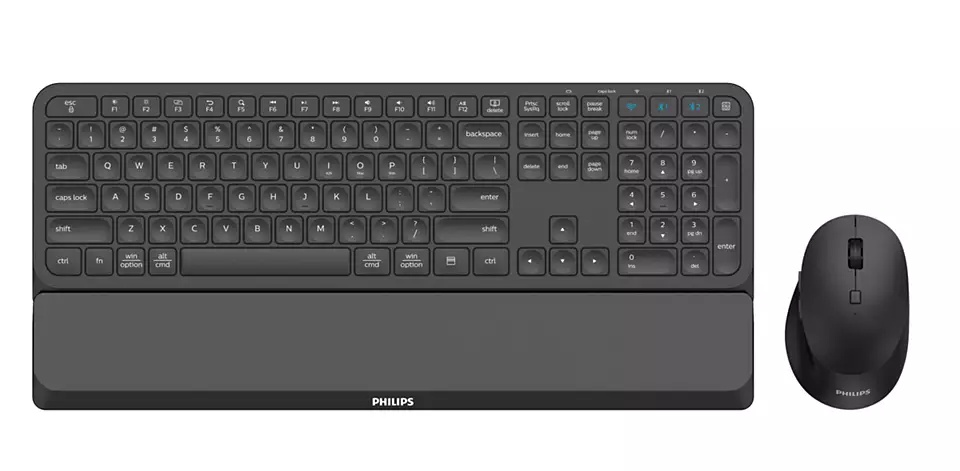Kit Philips SPT6607, wireless, negru - 1 | YEO