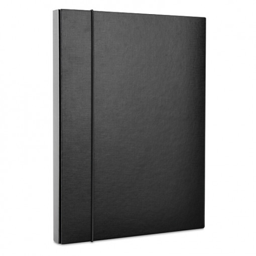 Mapa carton plastifiat cu elastic Office Products A4 300gsm lățime cotor 40mm