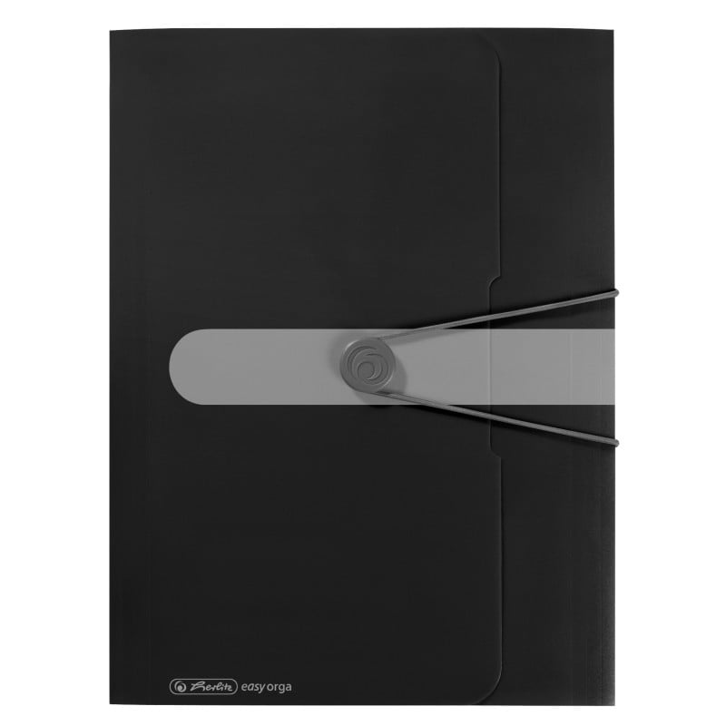 Mapa opaca, inchidere cu elastic, A4, polipropilena, Herlitz Easy Orga