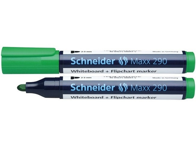 Marker pentru tablă de scris+flipchart Schneider Maxx 290, vârf rotund 2-3mm